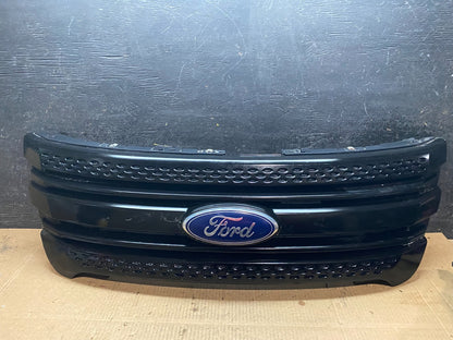 2011 to 2015 Ford Explorer Upper Front Grill Grille Oem X9642 DG0
