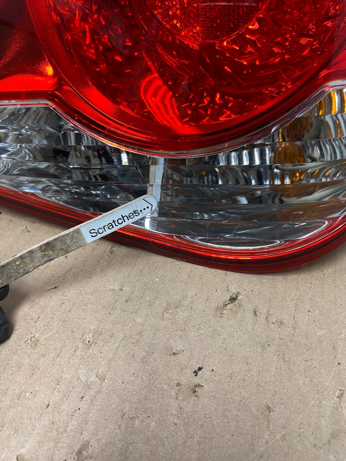 2011 2012 2013 2014 Chevrolet Cruze Right Passinger RH Side Tail Light AD6490 DW3