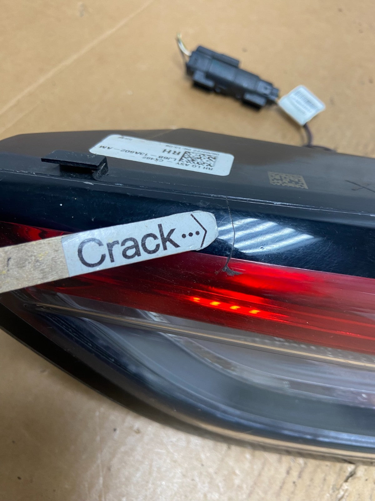 2020 2021 2022 Ford Escape Right Passenger RH Inner Tail Light ae0400 DG4