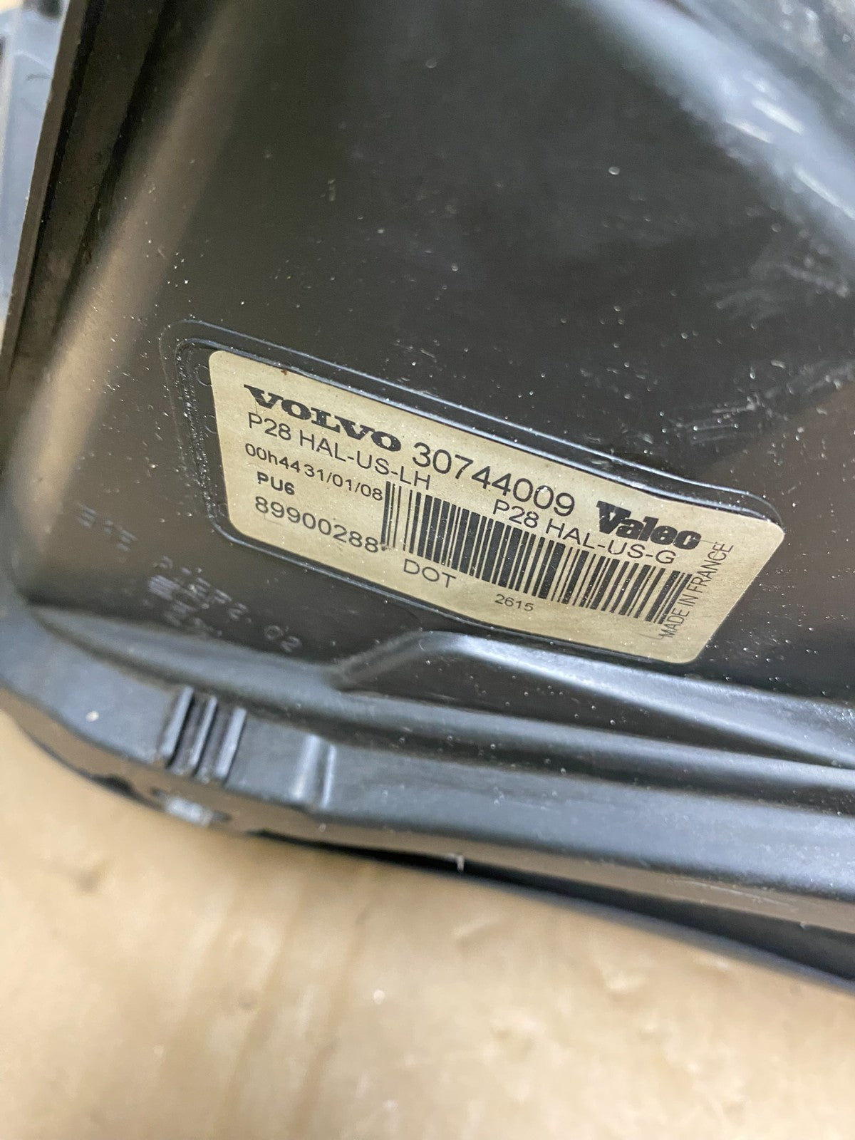 2003-2013 Volvo XC90 Left Driver LH Side Halogen Headlight Oem AB6896 DW10