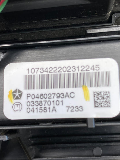 2008 to 2010 Jeep Grand Cherokee Center A/C Heater Climate Control AC9097 DG5