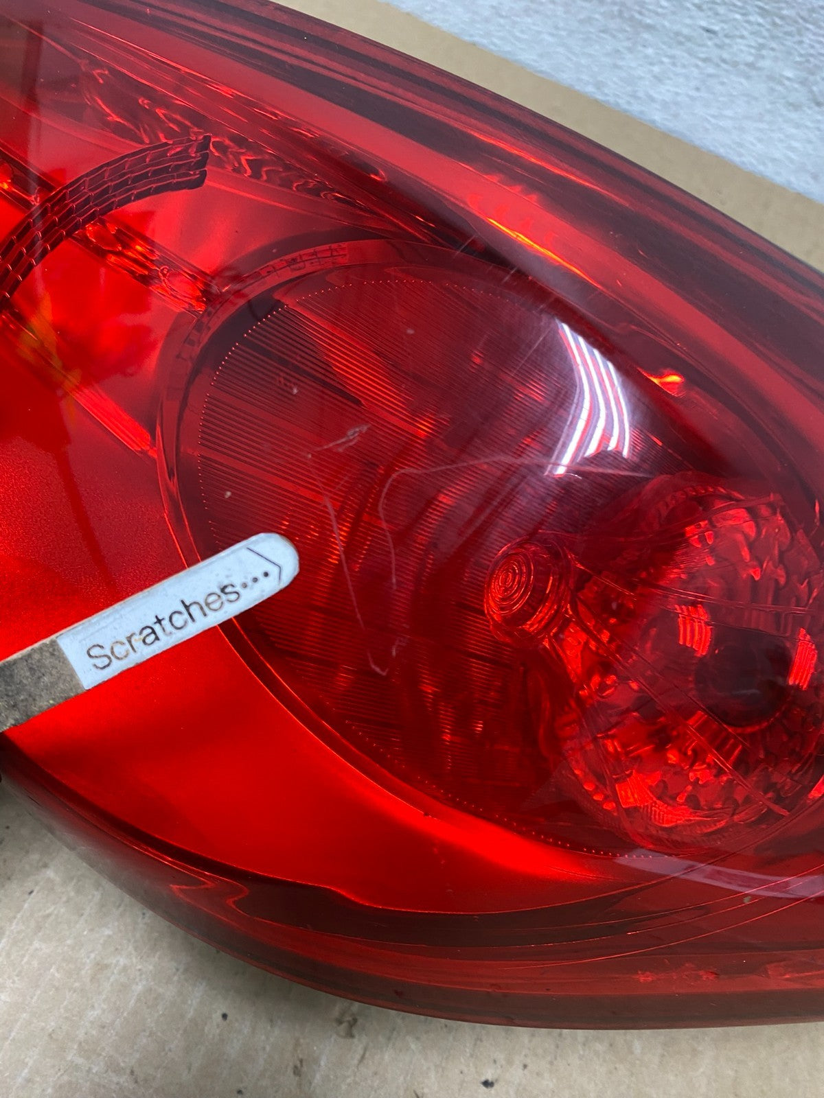 2011 2012 2013 Hyundai Elantra Sedan Right Passenger Tail Light AF9599 DW3