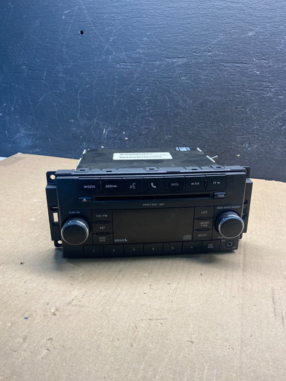 2007-2012 Chrysler Dodge Jeep Ram Radio CD MP3 AUX Receiver AE7399 DG0