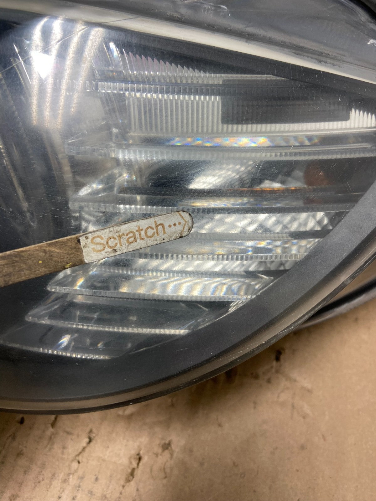 2008 2009 2010 Bmw X6 Left Driver LH Headlight Xenon Hid OEM Y0136 DW4