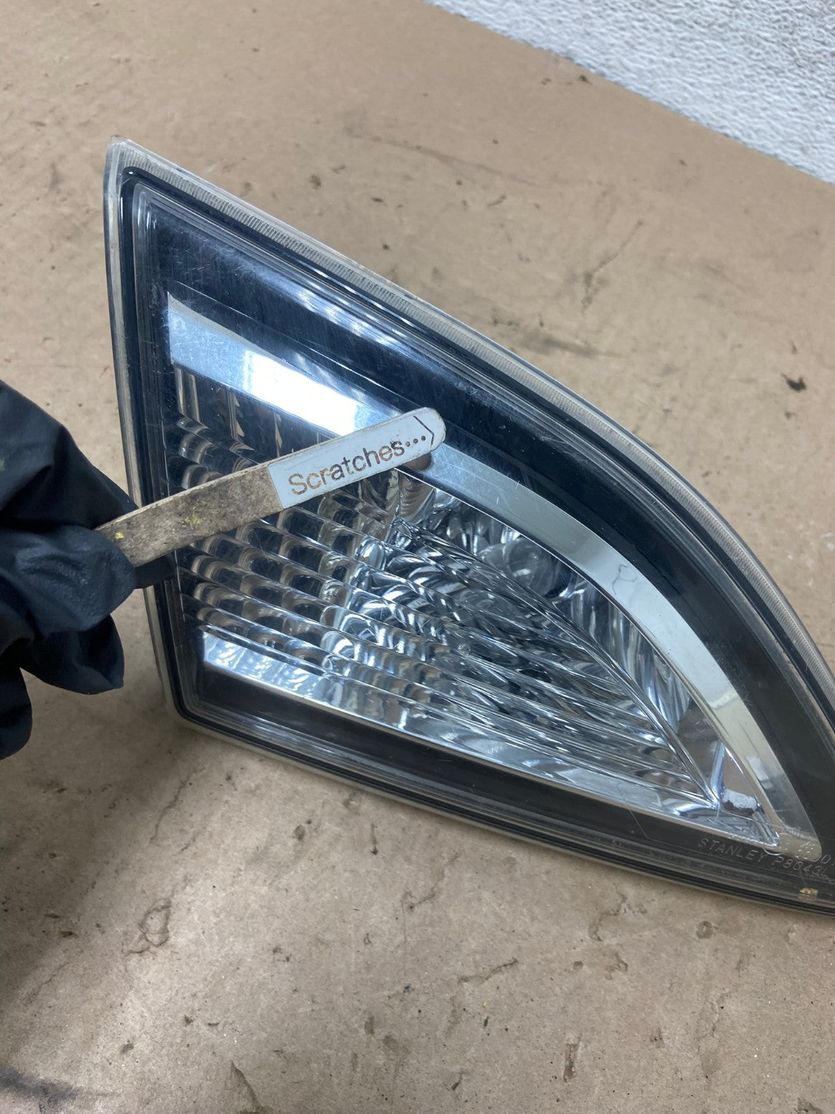 Sedan 2010-2013 Mazda 3 Left Driver LH Side Inner Tail Light AG4871 LK3