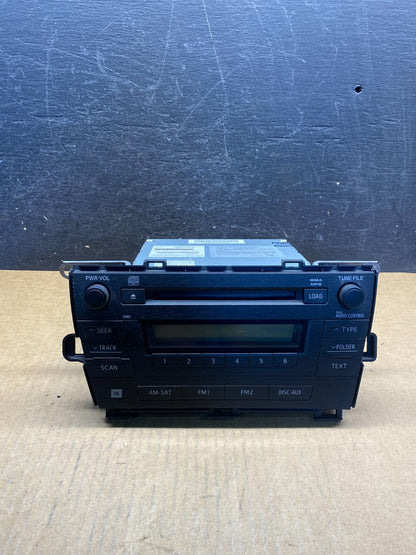 2010 to 2011 Toyota Prius Radio Stereo Receiver Aux Disc CD Player AH4996 DG0