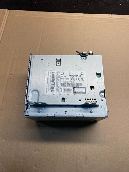 2011 to 2012 Chevrolet Equinox Cruze Radio Cd Receiver 20983517 AE7912 DG3