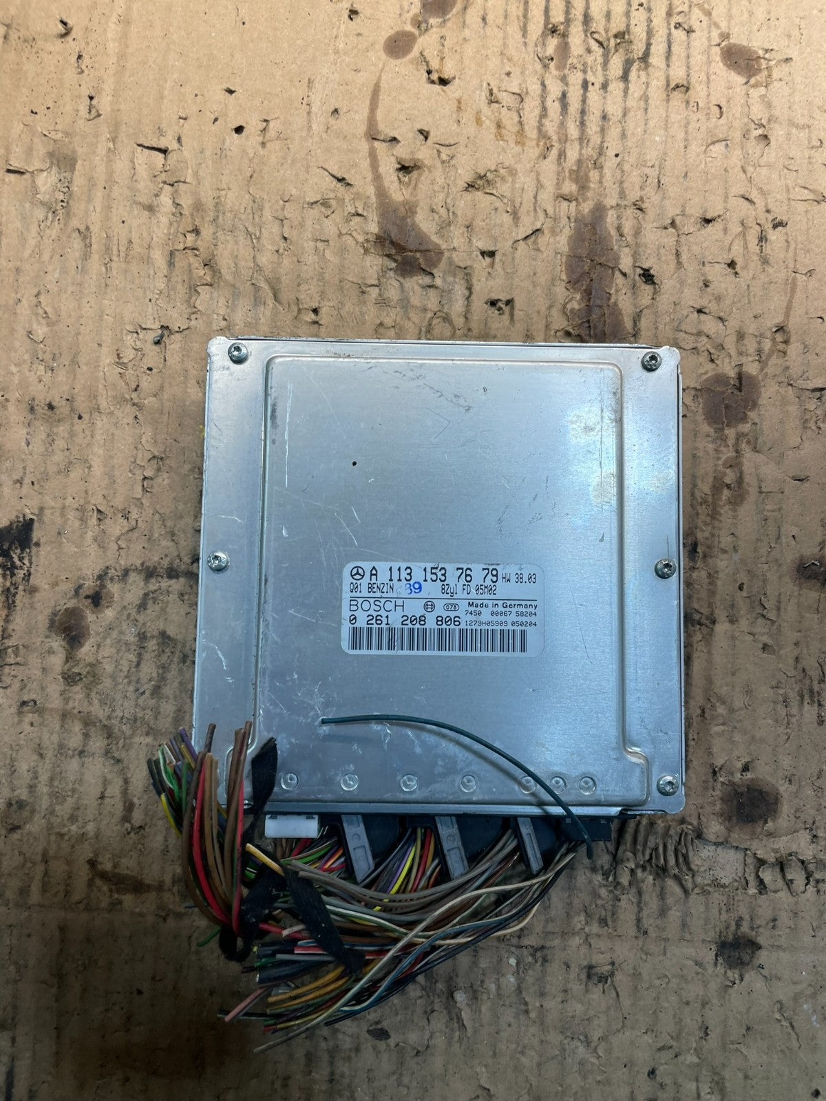 2006 to 2009 Mercedes 3.5L ECU E350 ML350 E350 C350 a1131537679 v2060 DG0