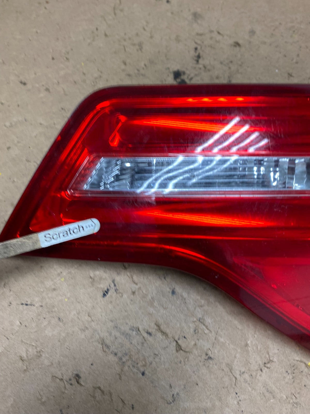 2007 2008 2009 Acura Mdx Right Passenger Rh Side Inner Tail Light Oem P1439 DW4