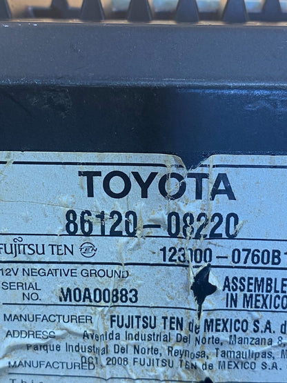 2004 to 2010 Toyota Sienna AM FM CD WMA Mp3 Radio Receiver ac8062 DG6