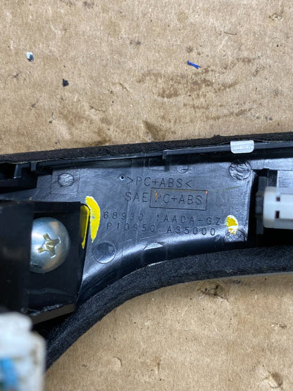 2009-2010 Nissan Murano Dash Trim Panel With Hazard Buttom Switch OEM W9455 DG4