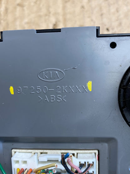 2012 to 2013 Kia Soul AC Heat Climate Control Switch Trim Bezel Black ac9561 DG4