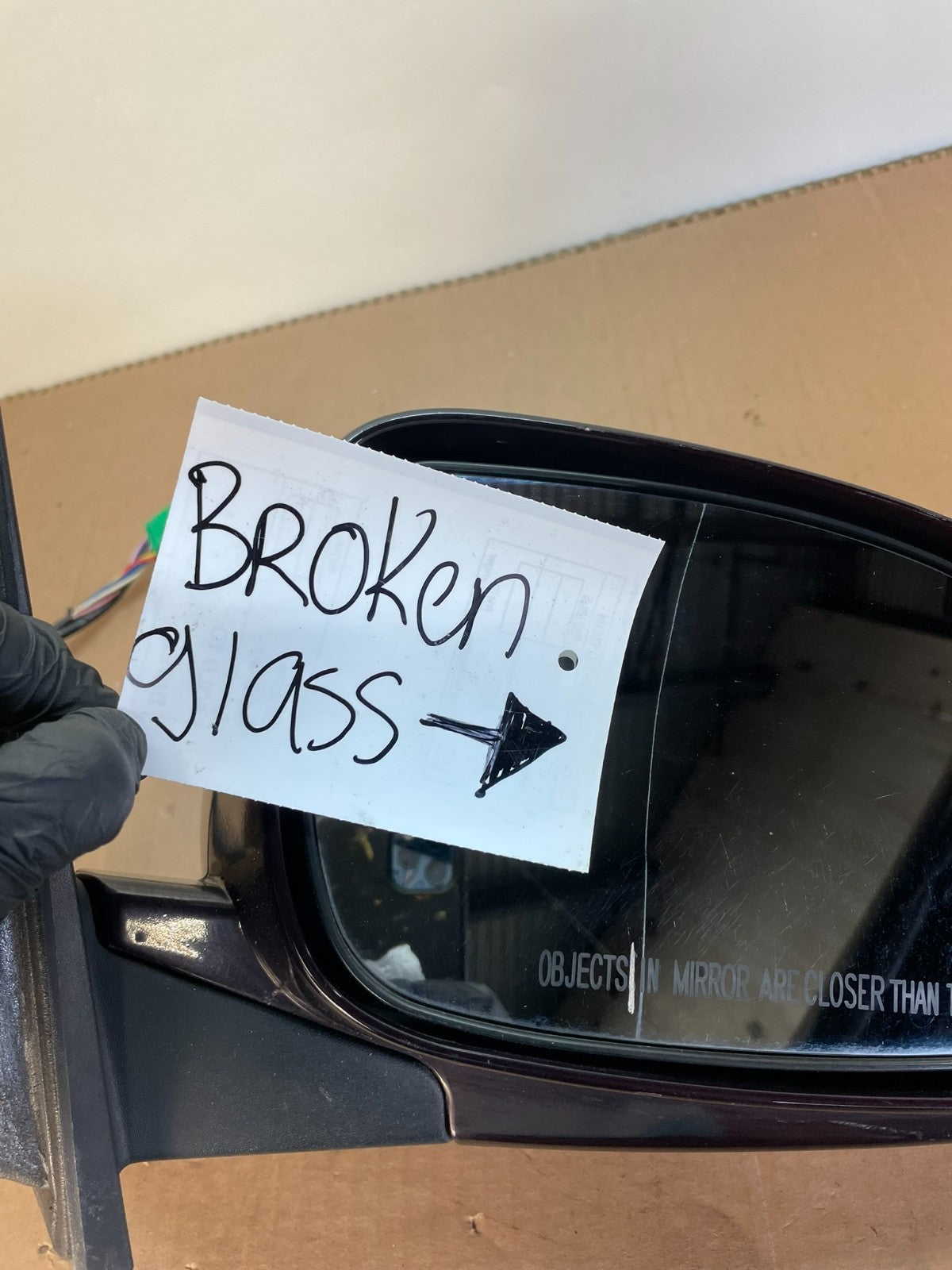 2008 to 2012 Buick Enclave Right Passenger Side View Door Mirror AH8592 DG9