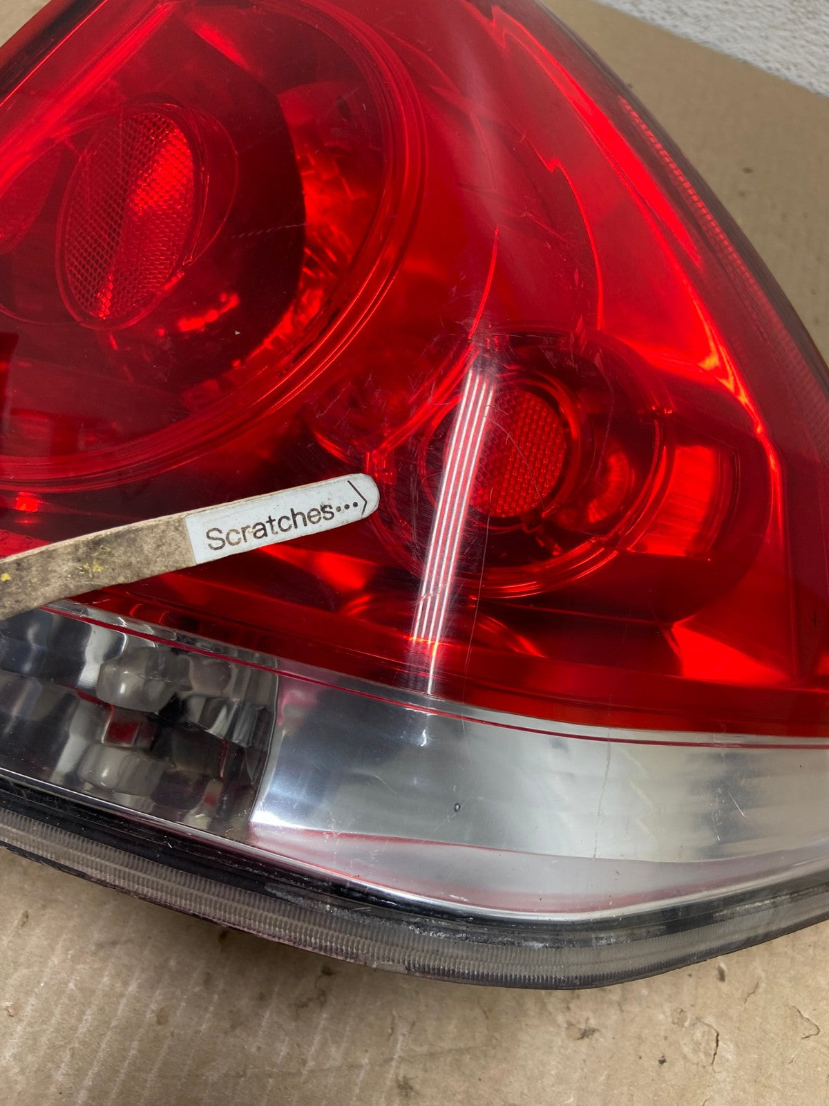 2006 - 2012 Chevrolet Impala Tail Light Right Passenger RH Side AE9841 LK3