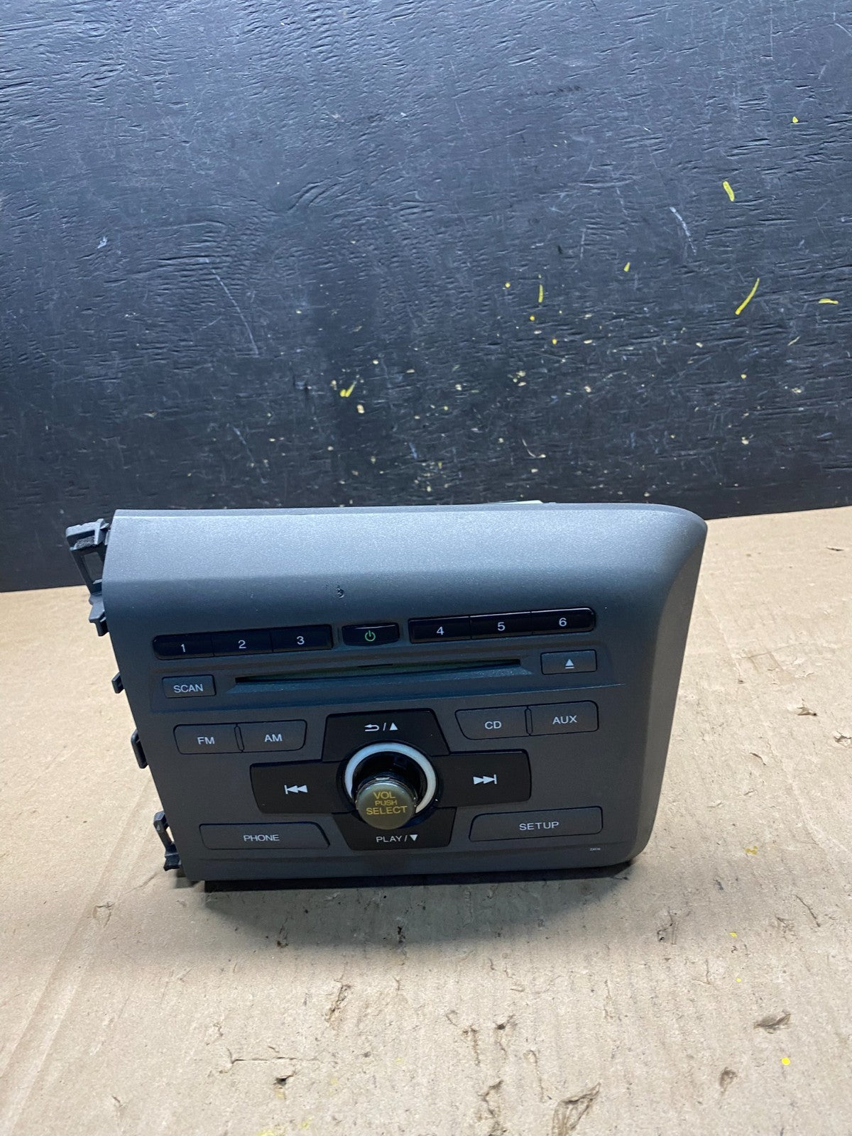 2012 Honda Civic Radio  Climate Control Air Vent Bezel  R8886 DG0