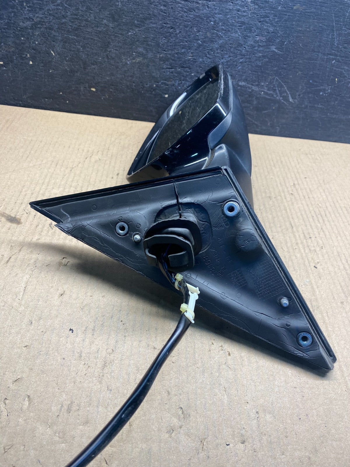 2009 to 2012 Audi A4 Right Passenger RH View Power Door Mirror AH4527 DW4