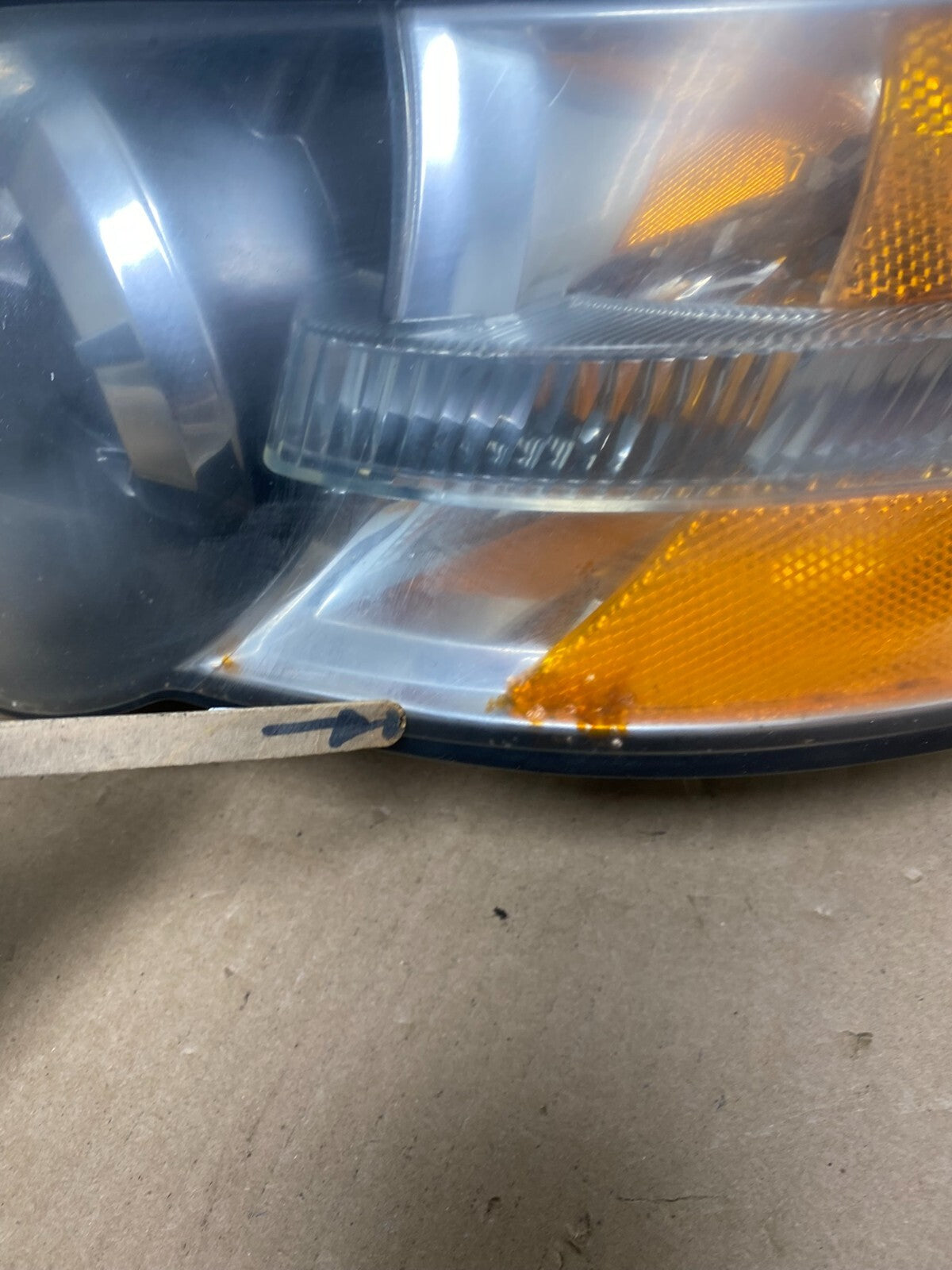 2006 to 2007 Subaru Legacy Left Driver LH Side Black Headlight Oem i2366 DG5