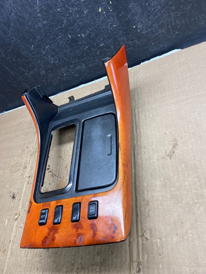 1998 2005 Lexus GS300 Center Console Shifter Bezel Cup Holder Trim ae2073 DG4