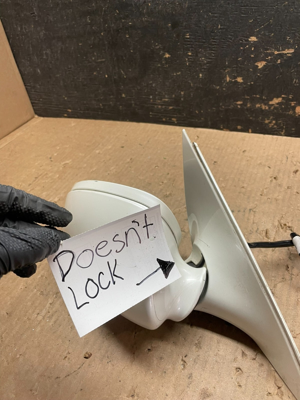 2007 to 2009 Mercedes-Benz S-Class Right Passenger RH Side View Mirror Z3499 MS10