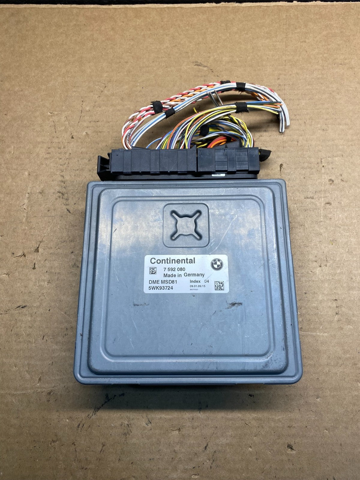 2007 to 2010 BMW N54 335i 535i Engine ECU ECM Computer Module 7592080 AD9959 DW0