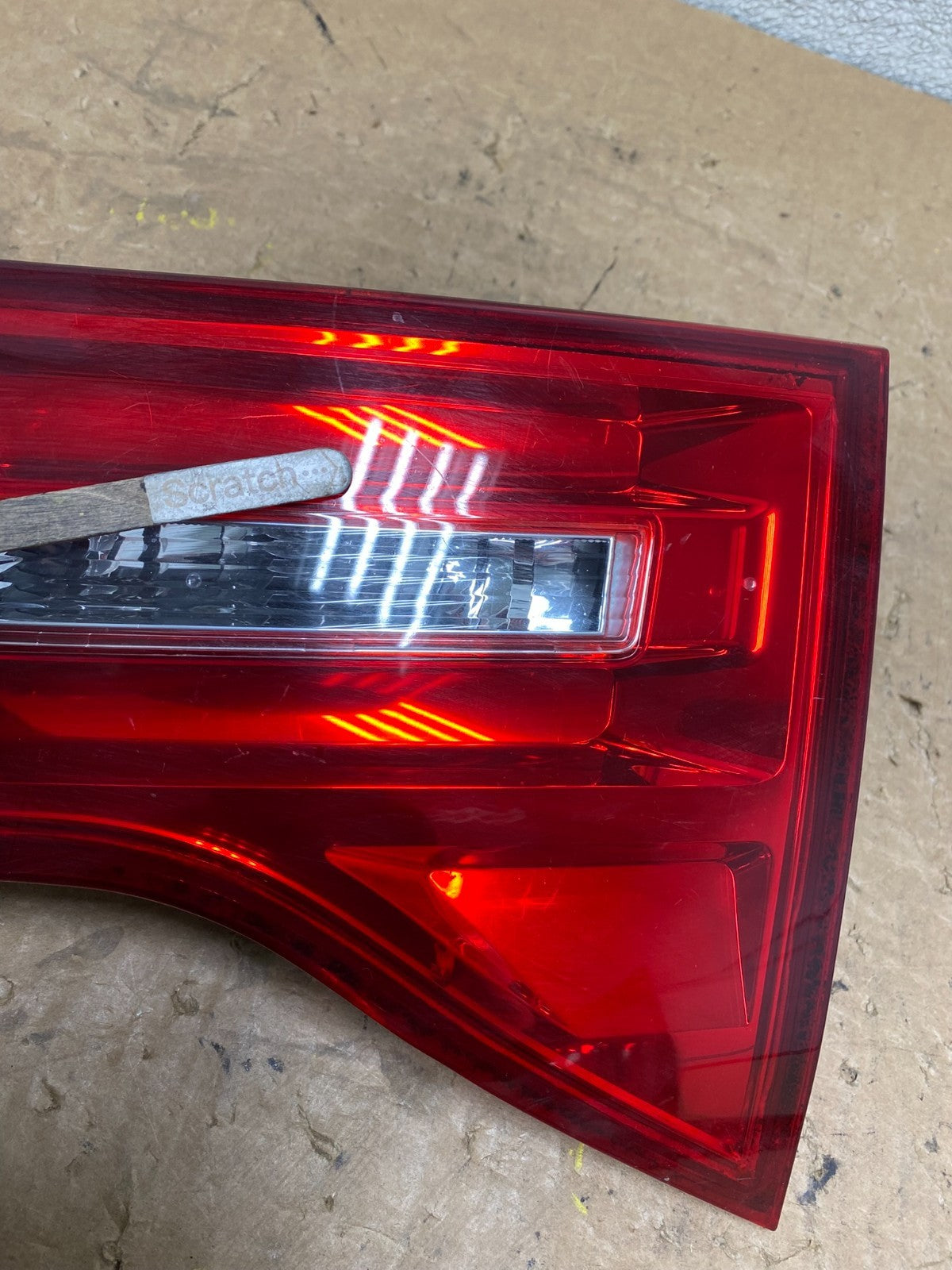 2007 2008 2009 Acura Mdx Right Passenger Rh Side Inner Tail Light Oem V6079 DW3