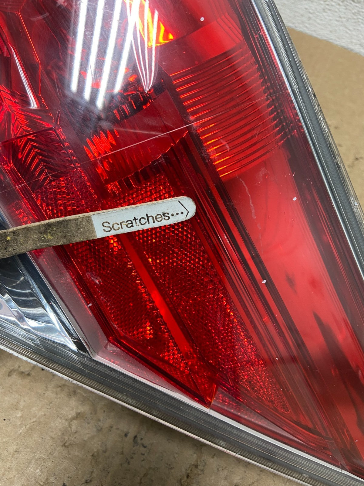 2008 to 2012 Honda Accord Sedan Tail light Right Passenger RH Side AF8124 DW3