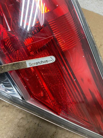 2008 to 2012 Honda Accord Sedan Tail light Right Passenger RH Side AF8124 DW3