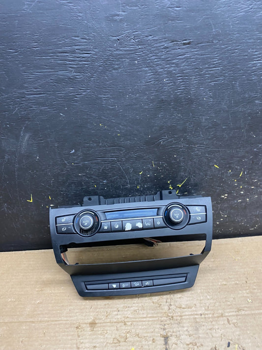 2007-2013 Bmw X5 AC Heater Climate Control Temperature Panel Trim Oem x1465 DG0