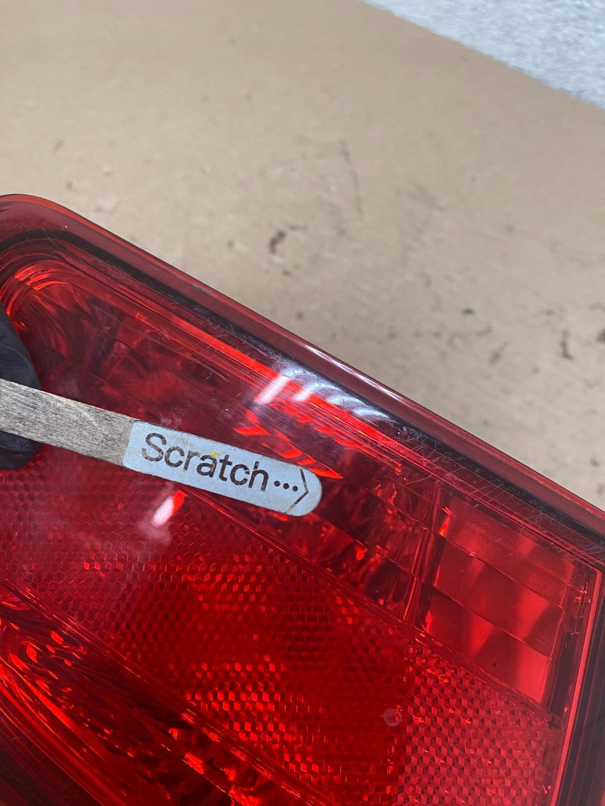 2010-2014 Subaru Legacy Left Driver LH Side Tail Light Inner OEM P4999 DW4