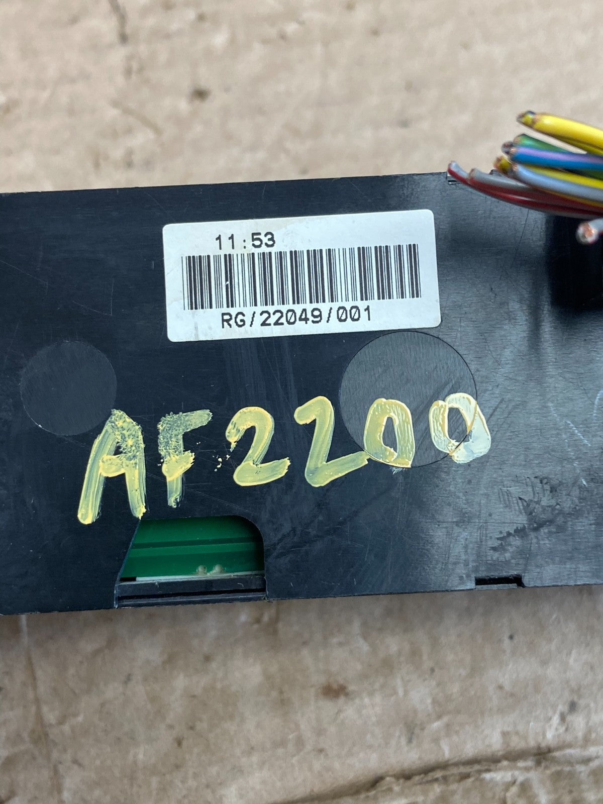 2002 - 2008 Mini Cooper Center Window Control Lock Switches Panel AF2200 DG5