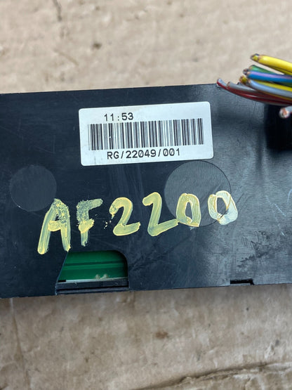 2002 - 2008 Mini Cooper Center Window Control Lock Switches Panel AF2200 DG5