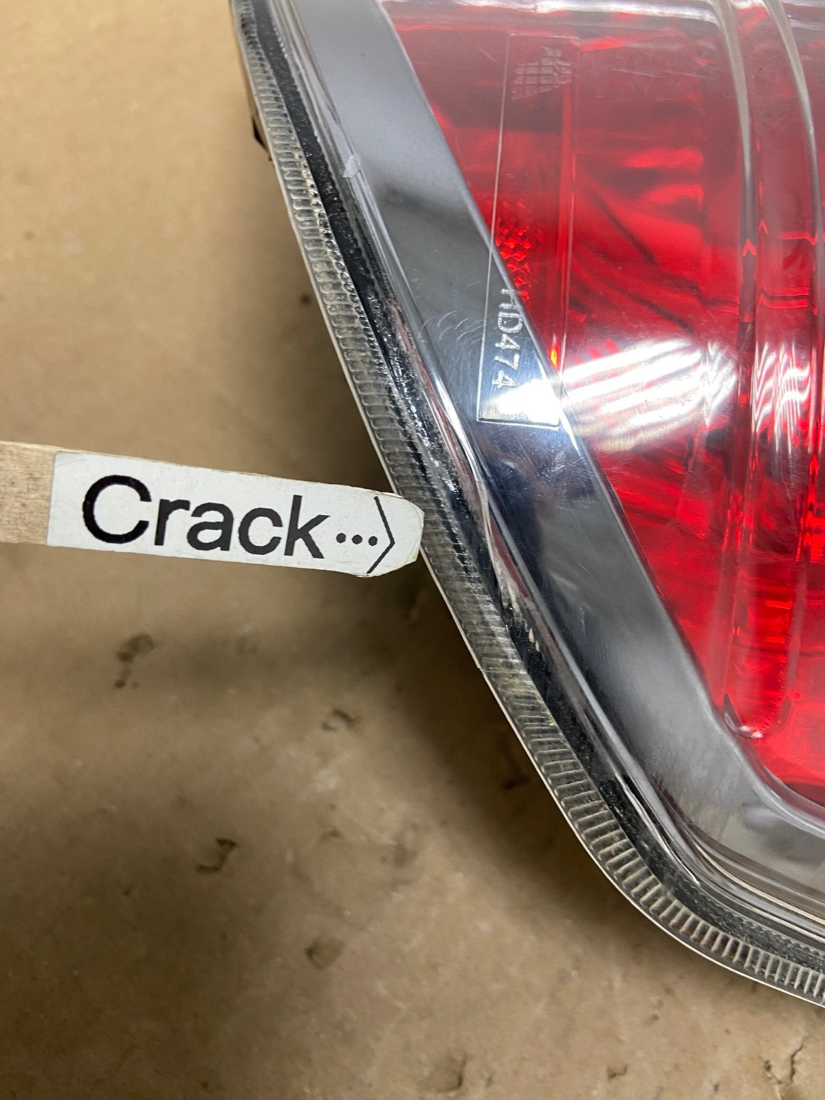 2006 2007 2008 Honda Ridgeline Right Passenger RH Side Tail Light AB6294 LK4
