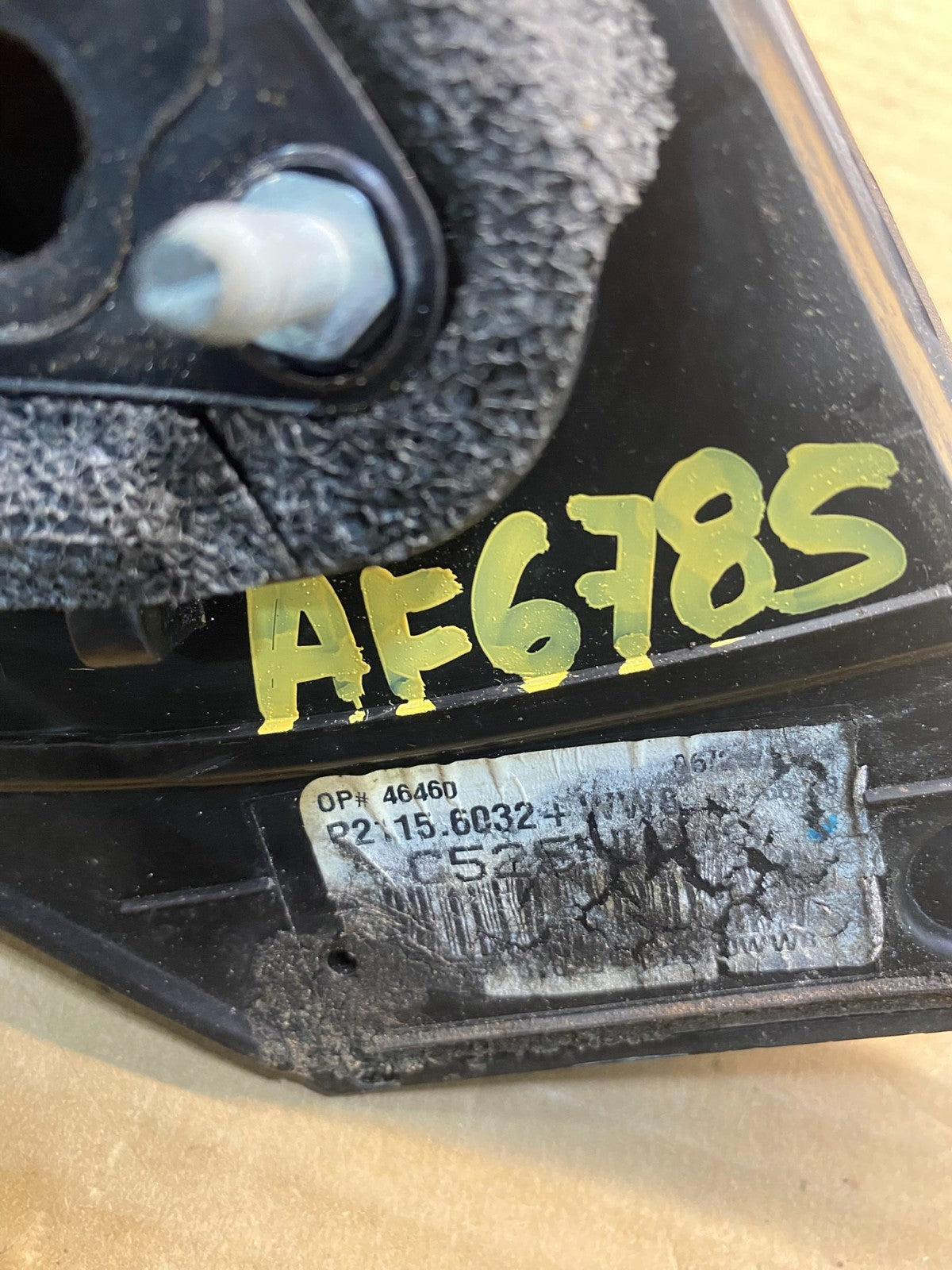 2015 2016 2017 Hyundai Sonata Right Passenger View Mirror Power AF6785 DW12