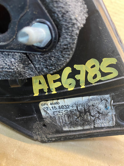 2015 2016 2017 Hyundai Sonata Right Passenger View Mirror Power AF6785 DW12