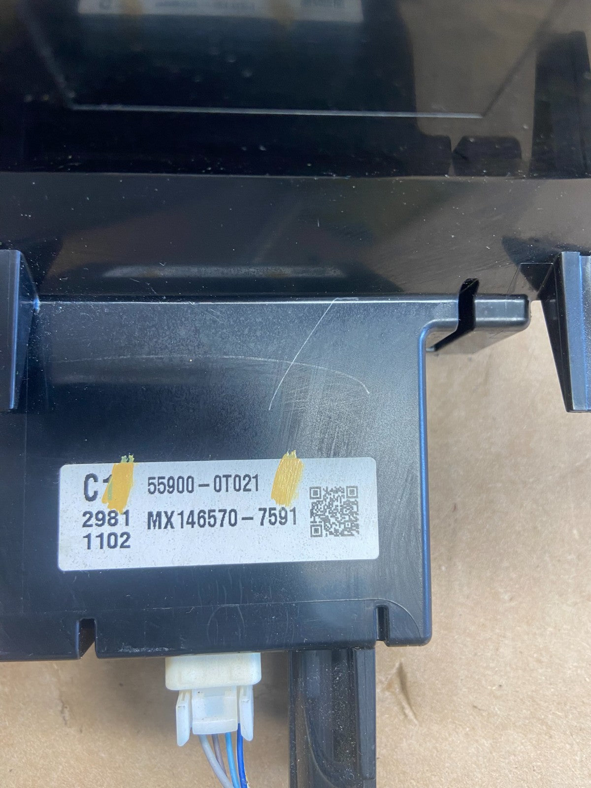 2013 - 2015 Toyota Venza A/C Heater Climate Control Unit Switch AB9250 DG4