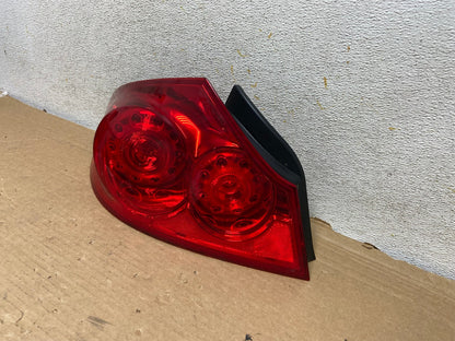 2007 to 2013 Infiniti G35 G37 Sedan Left Driver LH Side Tail Light AH8345 LK2