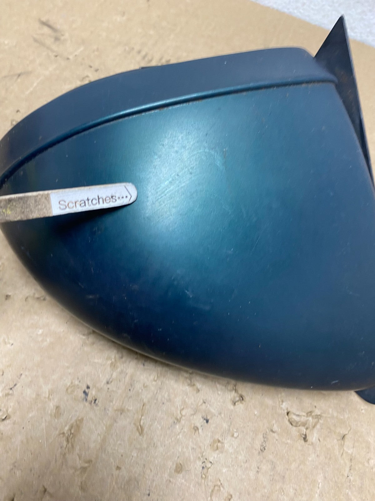 1989 1997 Mercury Cougar Right Passenger Side View Door Mirror Panel AF7998 DW4