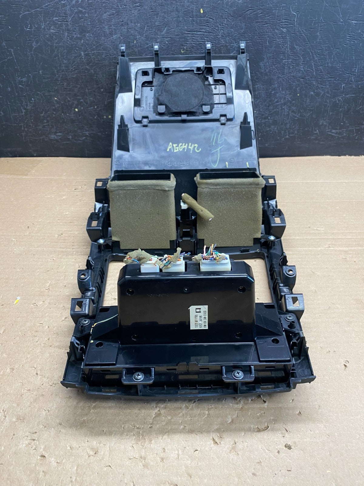 2007 - 2009 Mazda CX-9 Radio Dash Trim Bezel W/Vent AC Climate Control AG6442 DG7