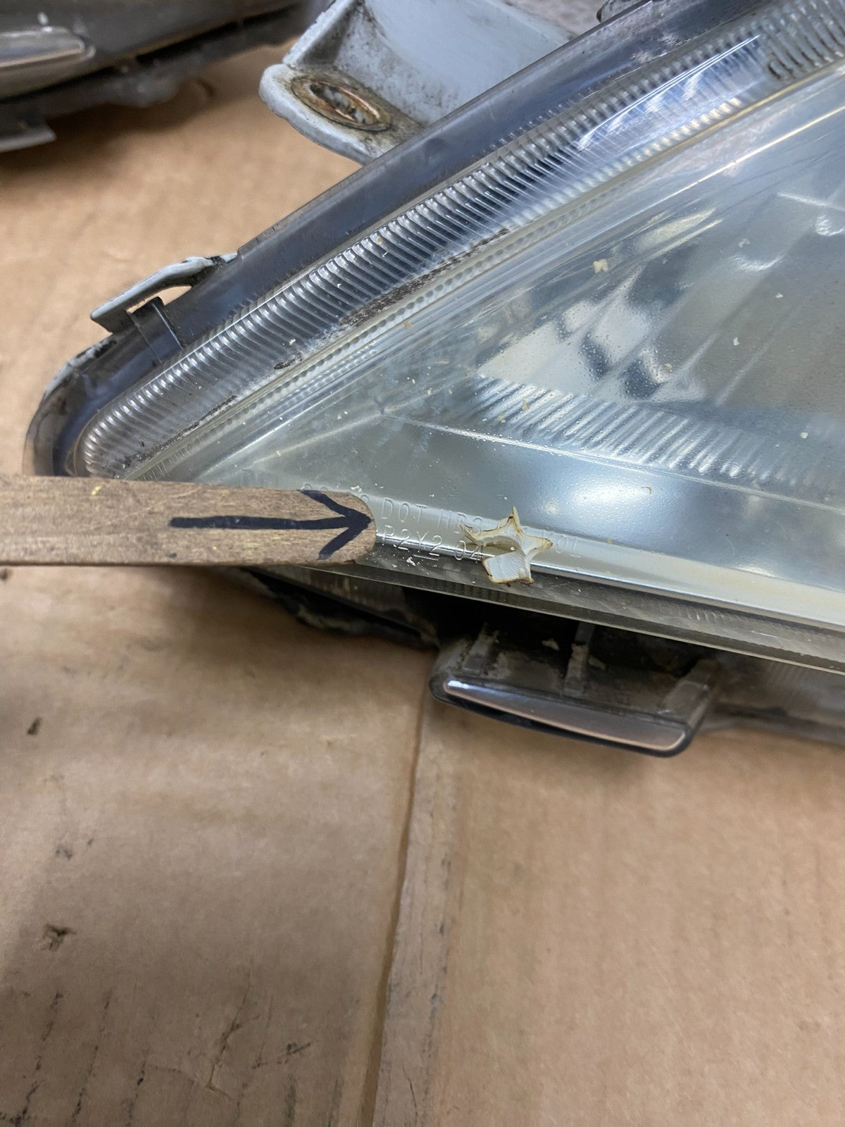 2007 2008 2009 Toyota Camry Left+Right Set Side Headlights AI4436 DW8