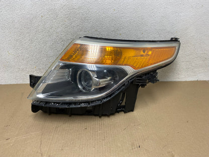 2011 to 2015 Ford Explorer Left Driver LH Halogen Headlight AH6711 DW0