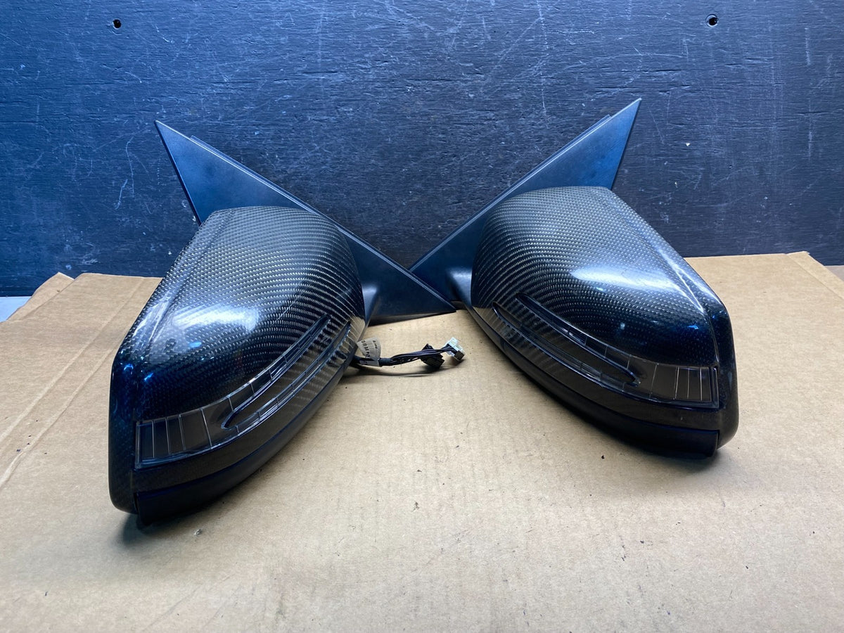 2010 to 2014 Mercedes C300 C-Class Left+Right View Door Mirror AH7120 DW1