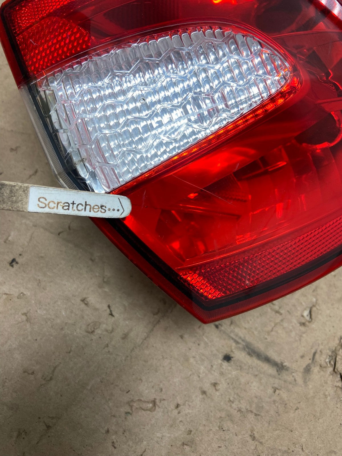 2011-2013 Ford Fiesta Sedan Left Driver LH Side Tail Light AG5499 LK3