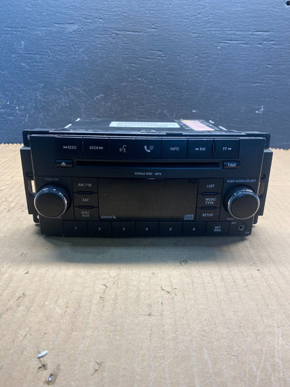 2007-2012 Chrysler Dodge Jeep Ram Radio CD MP3 AUX Receiver AC7905 DG0