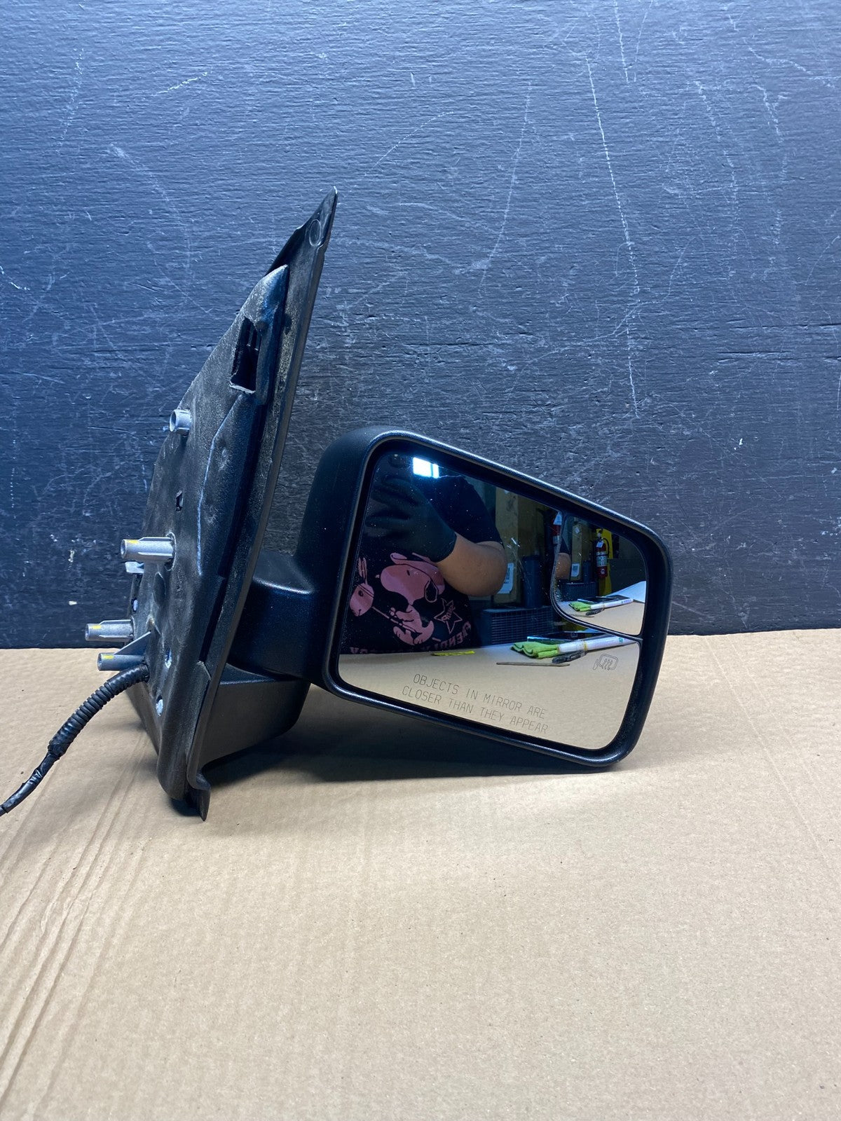 2010 to 2013 Ford Transit Connect Right Passenger RH Side Mirror AF6936 MS4