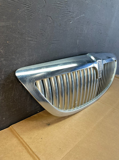 2003 to 2011 Lincoln Town Car Front Upper Grille Grill Chrome W/Emblem AE0784 DG2