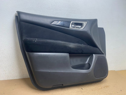 2013 to 2016 Nissan Pathfinder Front Left Driver Door Panel Black M7103 OEM DG2