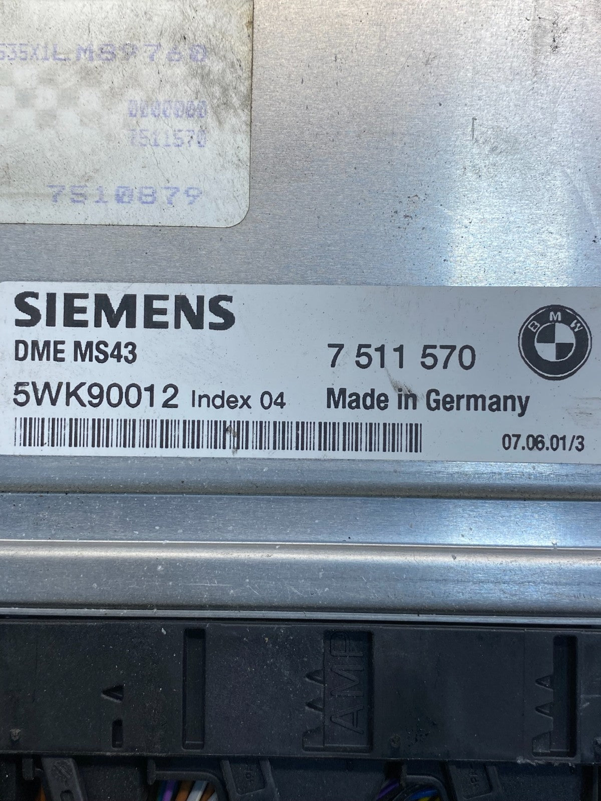 2001 to 2002 BMW X5 ECM ECU Engine Control Computer Module ag9734 DG2
