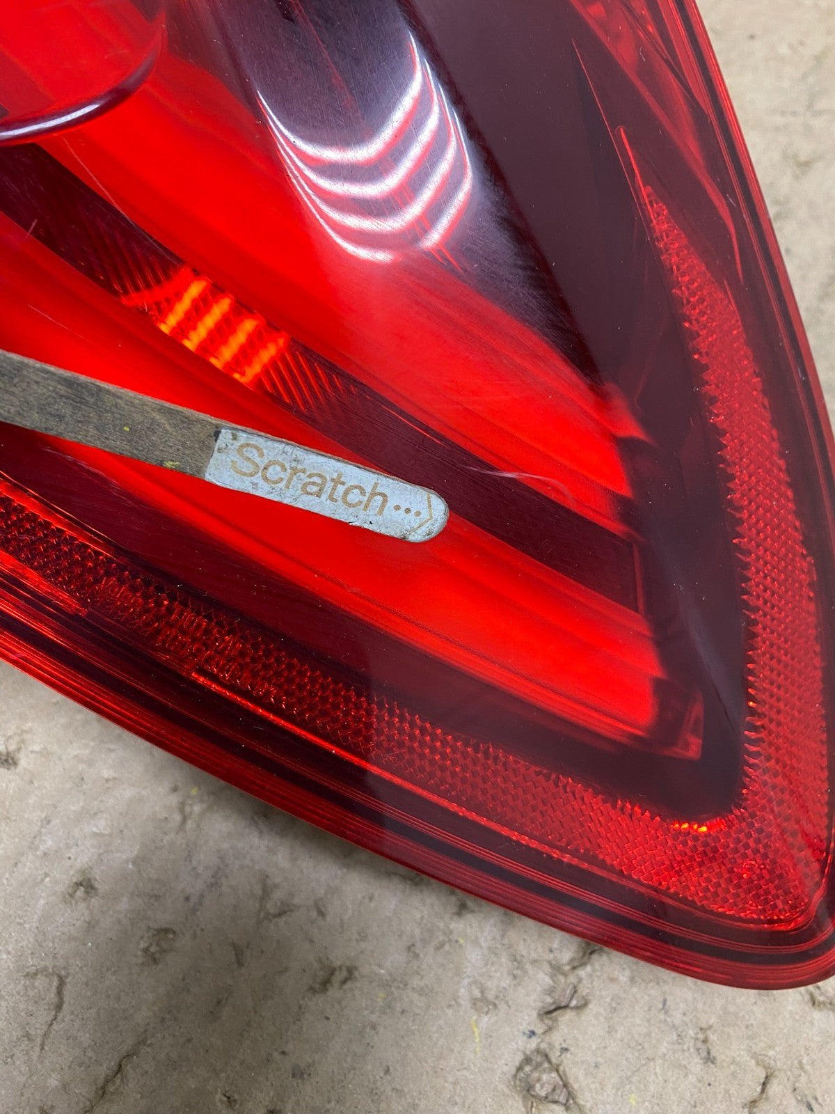 2010-2013 BMW F07 5-Series Gran Turismo GT Right Passenger Tail Light X2456 DW4