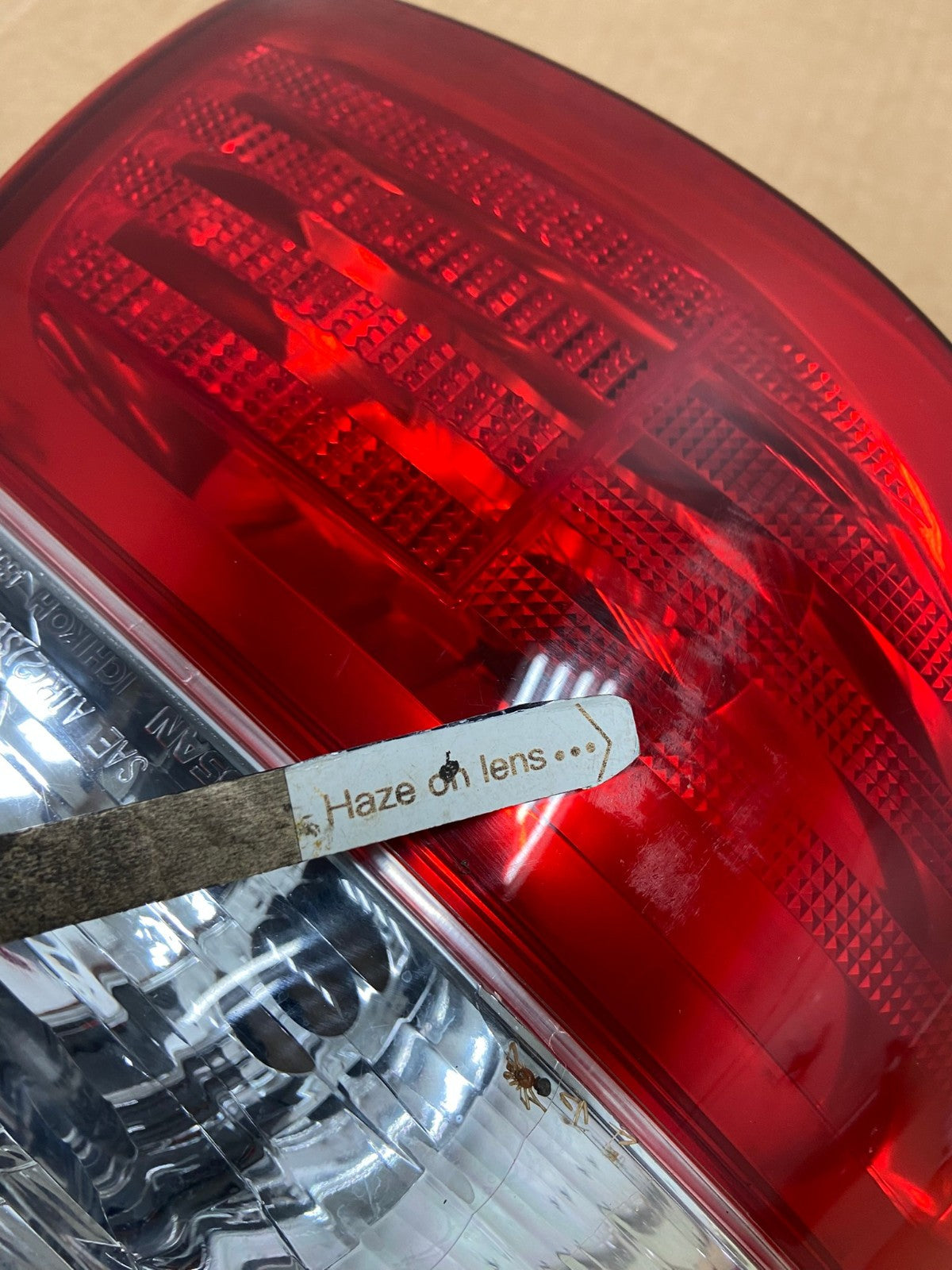 2000 - 2001 Infiniti i30 Left Driver Lh Side Tail Light AI3741 LK4
