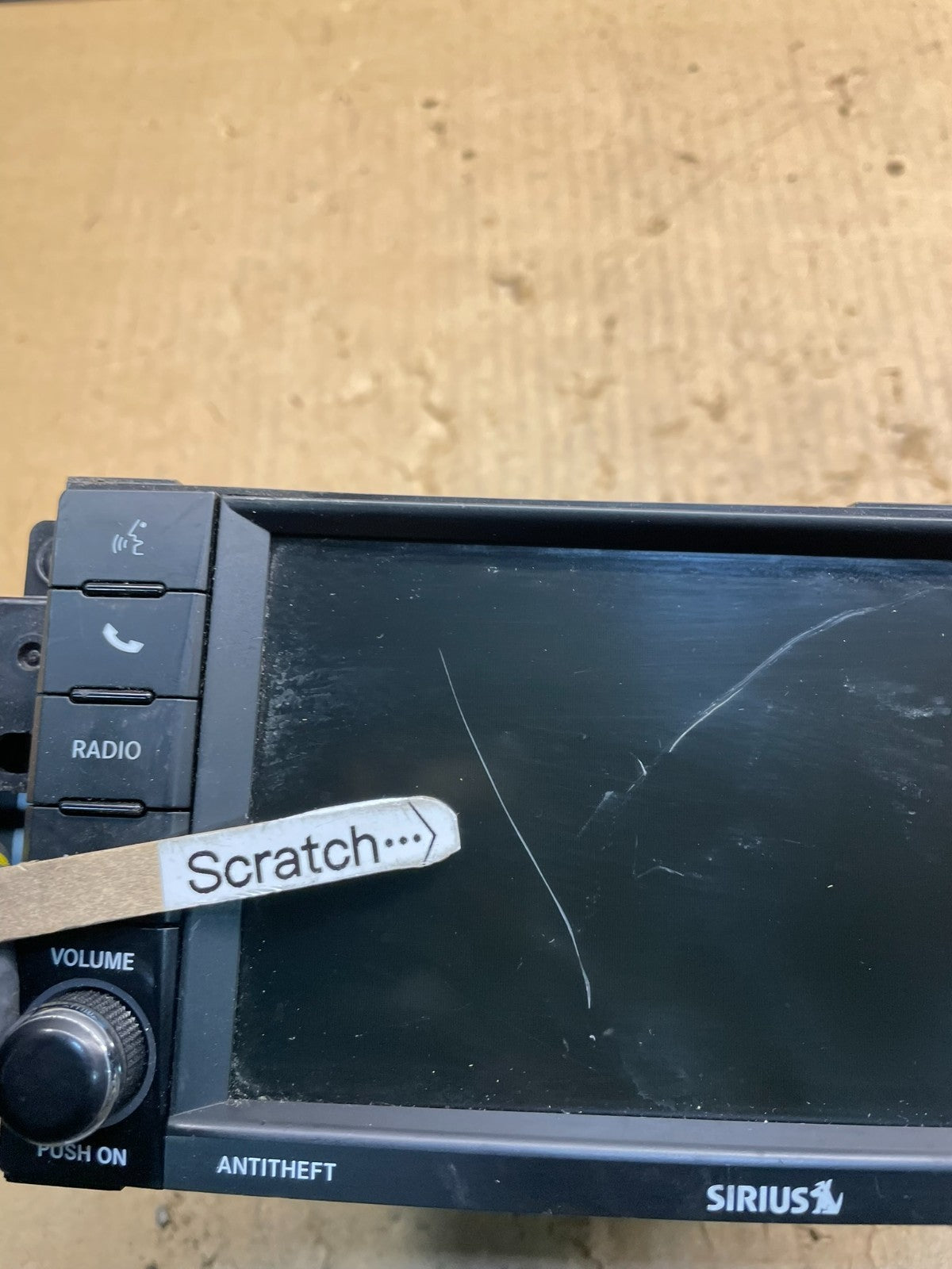 2008 2013 Jeep Dodge Chrysler Screen Display CD Player Satellite Radio W4470 DG1